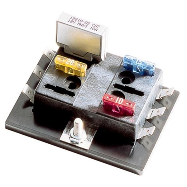 Fuse Panel, 32V DC Volt Rating, Quick Connect